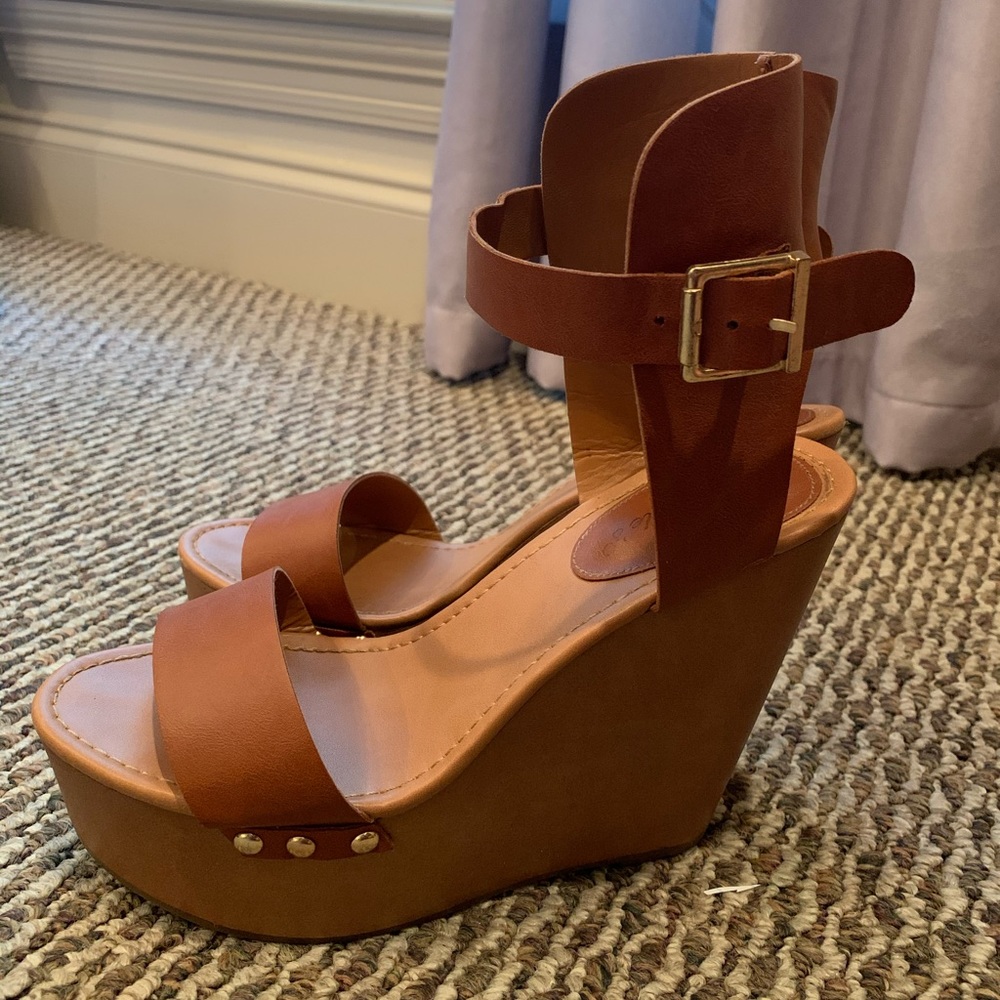 Buckle Wedges Heels